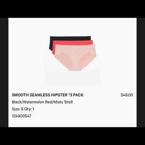 Lululemon Smooth seemless hipster 2 pack